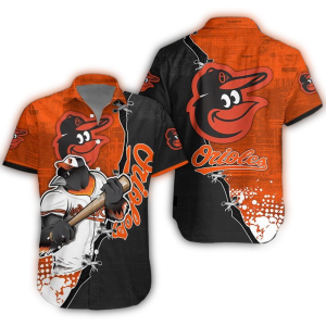 Baltimore Orioles Mascot Hawaiian Shirt - Dynamic & Stylish Design