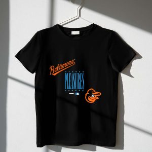 Baltimore Orioles Pleasures Collaboration Graphic T-Shirt For Fans