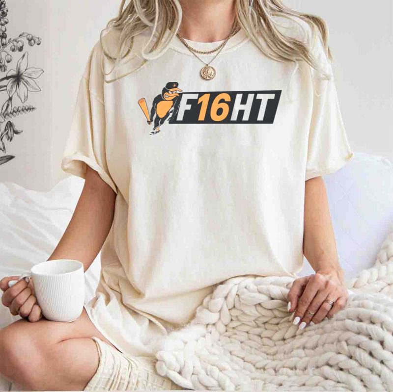 Baltimore Orioles Parody F16HT Batting Bird T Shirt t shirt 1 1