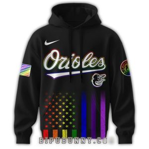 Baltimore Orioles Pride Month All-Over Print Hoodie For Fans