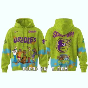 Baltimore Orioles Scooby Doo Graphic All-Over Print Hoodie For Fans
