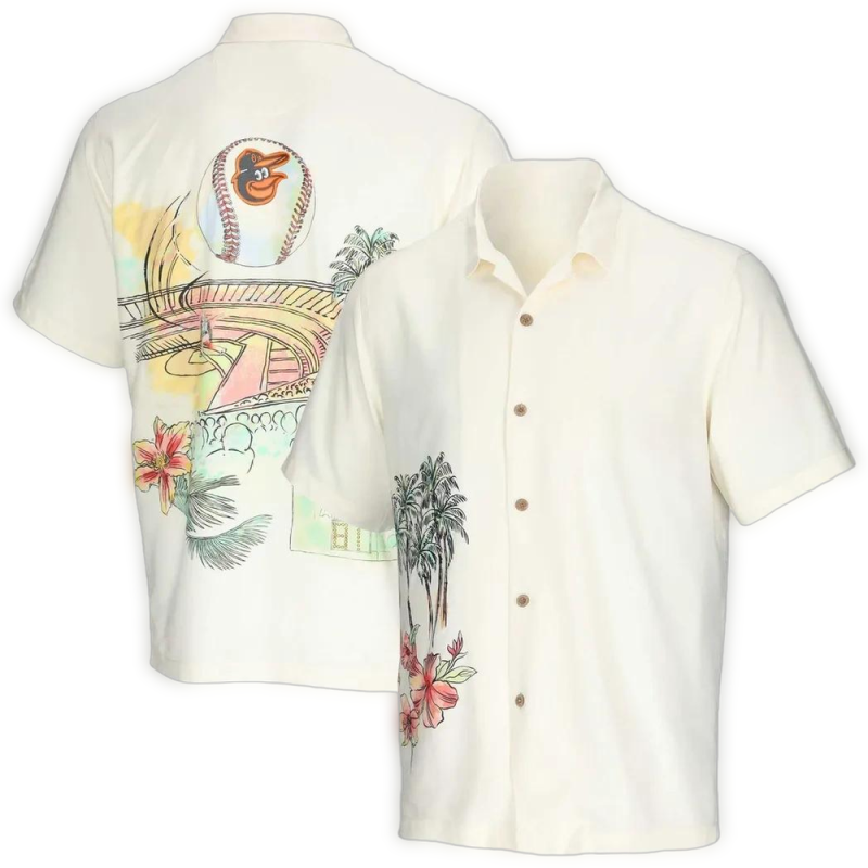 Baltimore Orioles Stadium Breeze Hawaiian Shirt 1