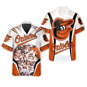 Baltimore Orioles Hawaiian Shirt - Team Pride Celebration Apparel