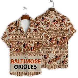 Baltimore Orioles Tribal Pattern Hawaiian Shirt For Fans And Collectors