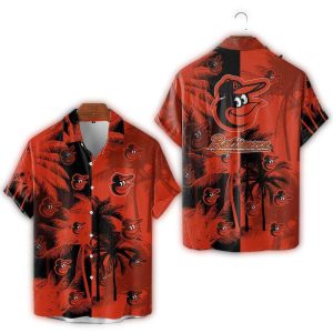 Baltimore Orioles Tropical Sunset Hawaiian Shirt For Fans