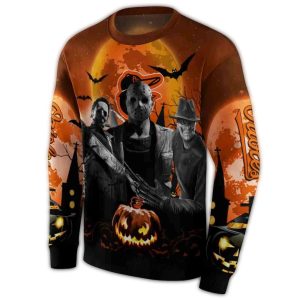 Baltimore Orioles Halloween Vibes All Over Print Sweatshirt For Fans