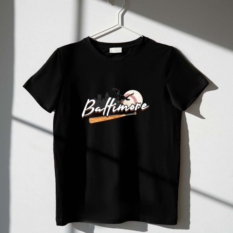 Baltimore oriole baseball lovers hometown bird cool shirt t shirt 1 1