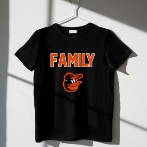 Baltimore Orioles Family T-Shirt - Perfect For Fans And Family Gatherings