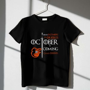 Baltimore Orioles Game Of Thrones T-Shirt For Fans And Collectors