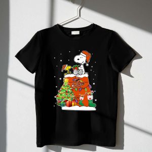 Baltimore Orioles Snoopy Woodstock Christmas T-Shirt For Fans