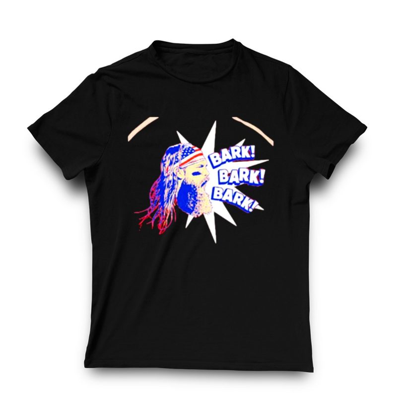 Brandon Marsh Philadelphia Phillies T-Shirt - Fun Bark Bark Bark Graphic - Image 3