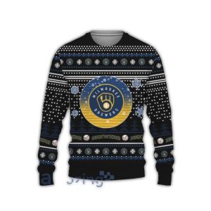 Baseball American Milwaukee Brewers Ugly Sweater
