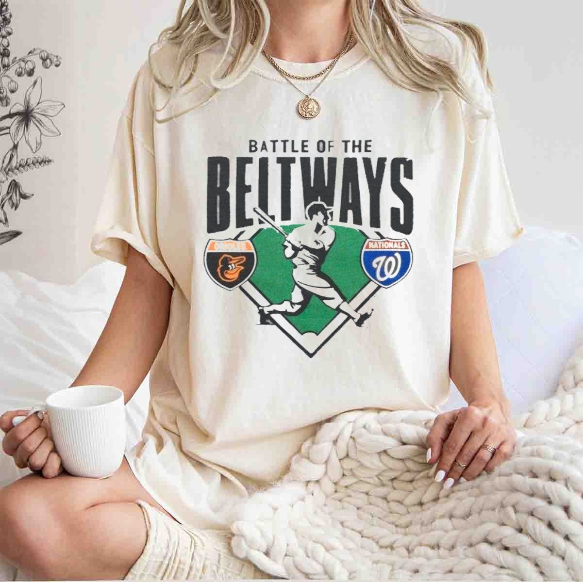 Battle Of The Beltways Orioles Nationals Baseball Rivalry Matchup T Shirt t shirt 1 1