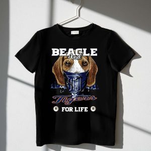 Beagle & Detroit Tigers Forever T-Shirt - Perfect For Dog Lovers
