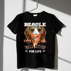 San Francisco Giants Beagle For Life T-Shirt - Perfect Fan Apparel