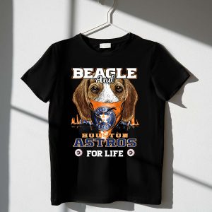 Beagle Lover Houston Astros Fan T-Shirt - Perfect For Game Day
