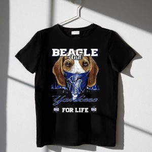 Beagle & Yankees Forever T-Shirt - Perfect For Dog Lovers And Fans