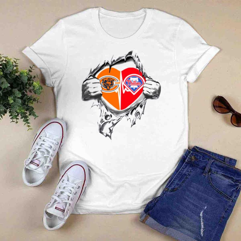 Philadelphia Phillies Bears 'It's In My Heart' Fan T-Shirt for Supporters - Image 6