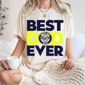 Tampa Bay Rays Best Dad Ever T-Shirt – Perfect Gift For Dads