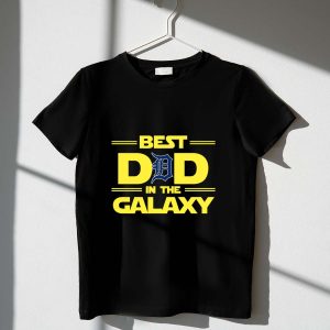 Detroit Tigers Dad Iconic Sports T-Shirt - Galaxy Design For Fans