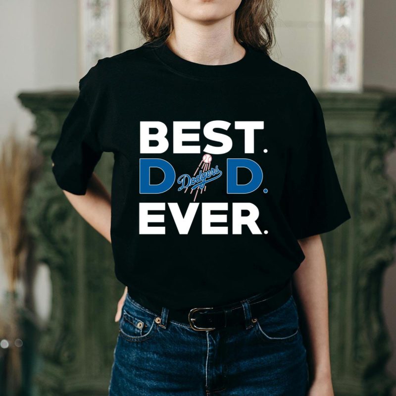 Los Angeles Dodgers Dad T-Shirt – Perfect Gift for Dodgers Fans - Image 2