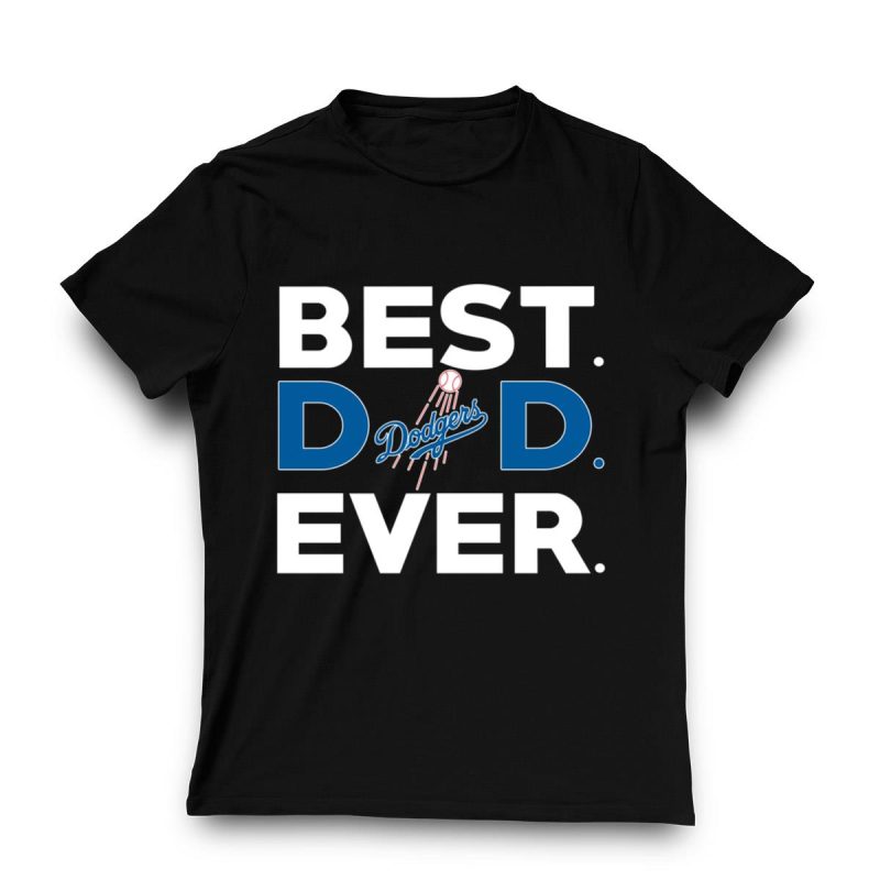 Los Angeles Dodgers Dad T-Shirt – Perfect Gift for Dodgers Fans - Image 3