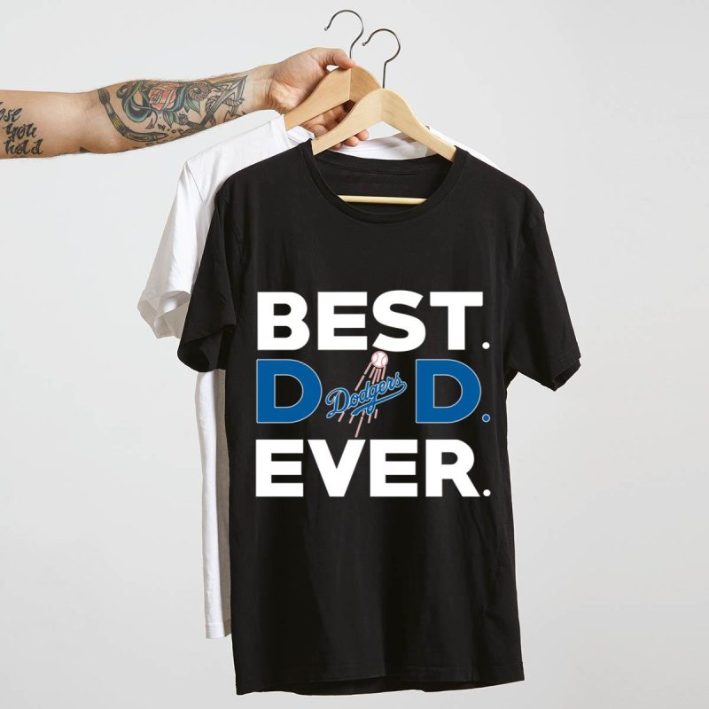 Los Angeles Dodgers Dad T-Shirt – Perfect Gift for Dodgers Fans - Image 4