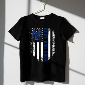 New York Yankees Dad American Flag T-Shirt - Perfect Father'S Day Gift