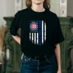 Best chicago cubs dad ever american flag shirt t shirt 2 2.jpg