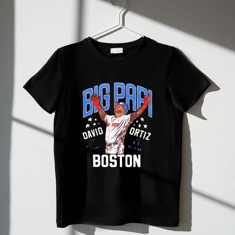 Big Papi David Ortiz Boston Red Sox All Star Legend T Shirt t shirt 1 1