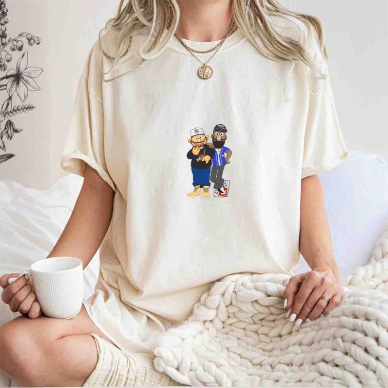 Bodega New York Yankees Inspired Streetwear Characters T Shirt t shirt 1 1