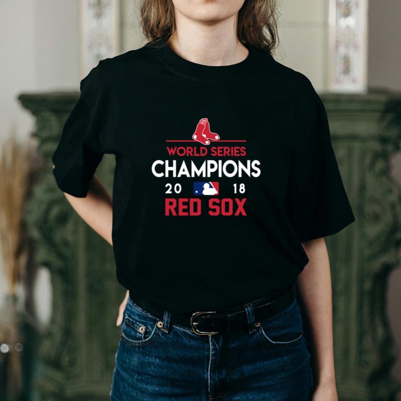 Boston Red Sox 2018 World Series Champion T-Shirt for Fans and Collectors - Image 2