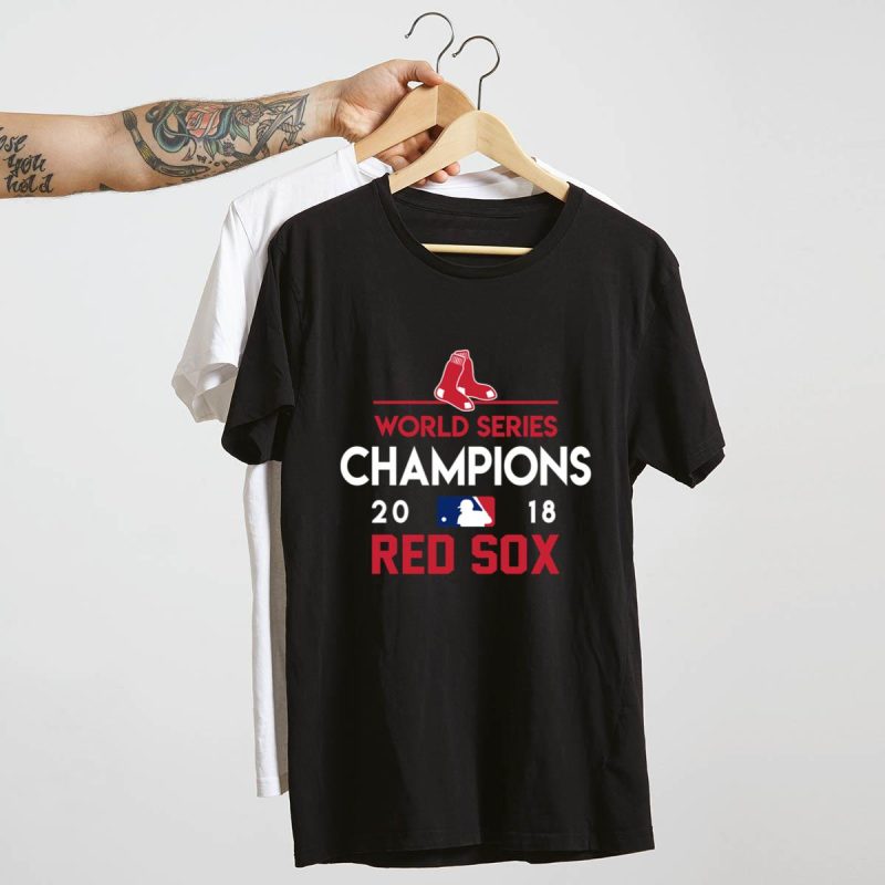 Boston Red Sox 2018 World Series Champion T-Shirt for Fans and Collectors - Image 4