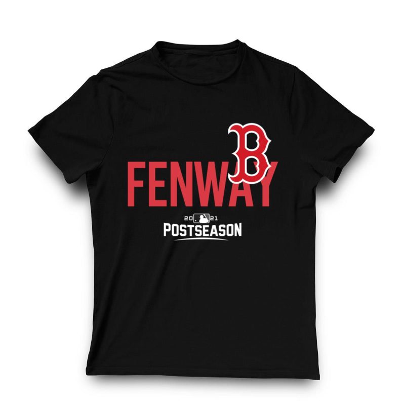Boston Red Sox 2021 Postseason Dugout T-Shirt for Fans and Collectors - Image 3