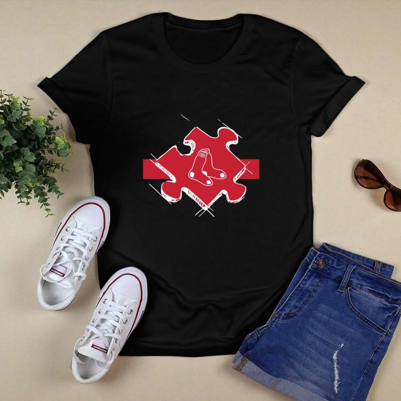 Boston Red Sox Autism Awareness T-Shirt - Support with Style - Image 5