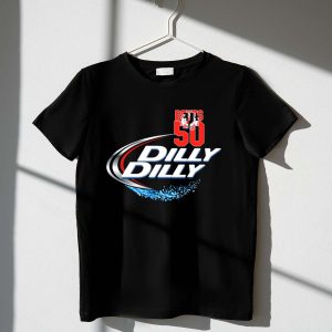 Boston Red Sox Mookie Betts 50 Dilly Dilly Majestic T-Shirt For Fans