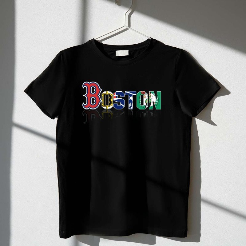 Boston Red Sox Bruins Patriots Celtics City T Shirt t shirt 1 1