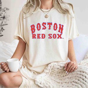 Boston Red Sox Classic Bold Yellow T-Shirt For Fans And Collectors