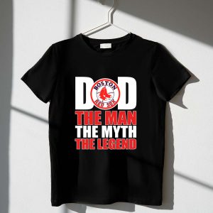 Boston Red Sox 'Dad: The Man, The Myth, The Legend' T-Shirt