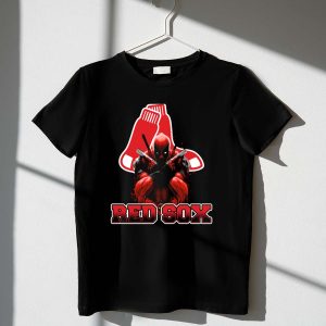 Boston Red Sox Deadpool Mashup T-Shirt - Iconic Fan Apparel
