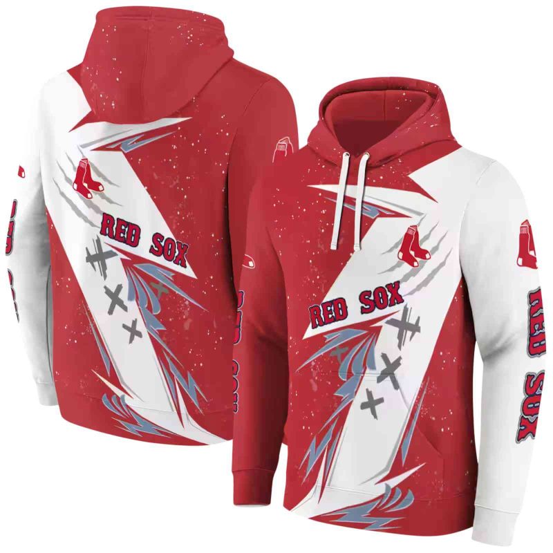 Boston Red Sox Dynamic Slash AOP Hoodie 1