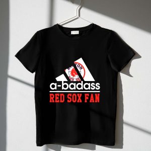 Boston Red Sox Badass Fan T-Shirt - Perfect For Game Day Spirit