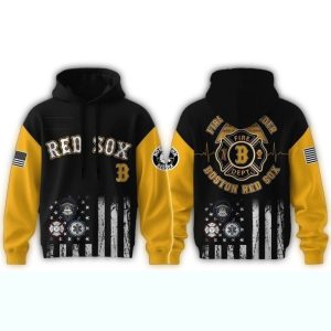 Boston Red Sox First Responders All Over Print Hoodie