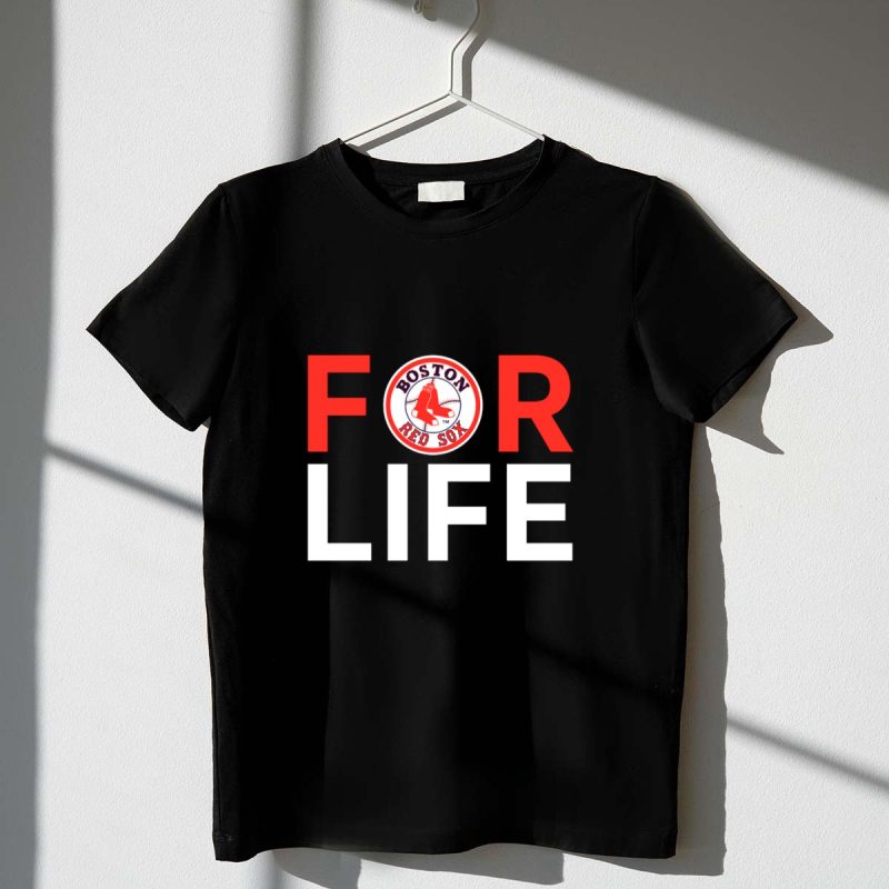 Boston Red Sox For Life Fan Loyalty Emblem T Shirt t shirt 1 1