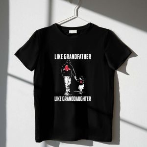 Boston Red Sox Grandfather & Granddaughter Matching T-Shirt