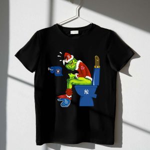 Boston Red Sox Grinch Santa Graphic T-Shirt for Holiday Cheer
