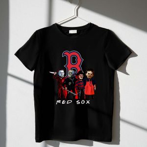 Boston Red Sox Halloween Slasher Squad T-Shirt - Spooky Fan Apparel