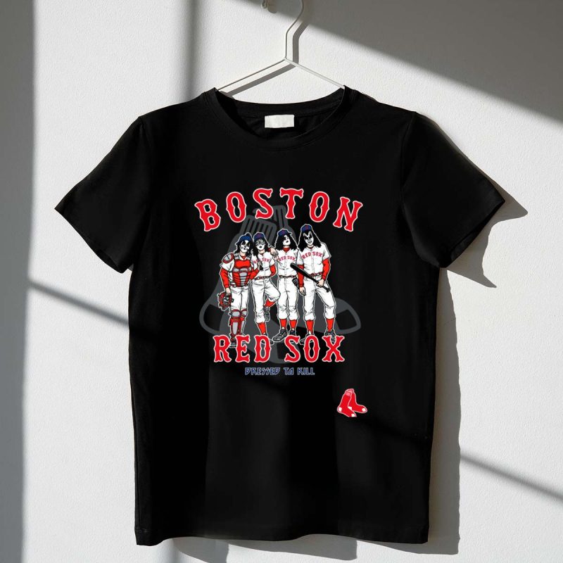 Boston Red Sox KISS Dressed To Kill T Shirt t shirt 1 1