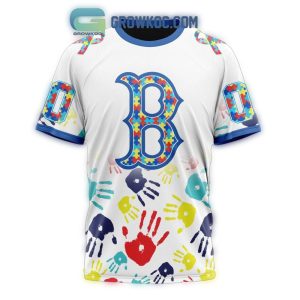 Personalized Boston Red Sox Autism Awareness All-Over Print T-Shirt