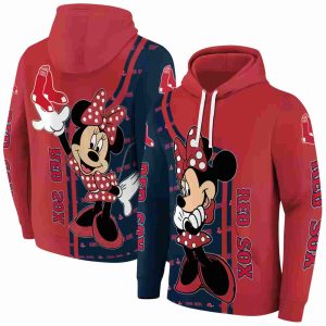Boston Red Sox Minnie Mouse All-Over Print Hoodie For Fans And Collectors